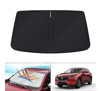 KUST Parasol para Parabrisas para Mazda CX-5 2017-2024 CX5, Accesorios para Ventana, Protector de Visera Solar bloquea los Rayos UV y Mantiene tu Coche Fresco