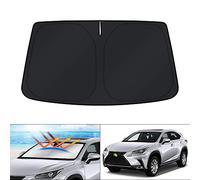 KUST Parasol para Parabrisas Que bloquea los Rayos UV, Parasol Plegable para Lexus NX 300h/NX 300/NX 200t SUV 2015-2020 2021 Mantén tu Coche Fresco
