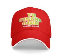 Kustima Gorra Personalizadas CREA tu Propia Gorra Beisbol personalizzato Foto/Logo/Texto, Viseras Gorras Ajustable para Hombres y Mujeres, Gorras Tipo Trucker Sombrero Tipo Dad Unisex
