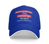 Kustima Gorra Personalizadas CREA tu Propia Gorra con Foto/Logo/Texto Gorras Beisbol personalizzato, Gorras Trucker Viseras Gorra Ajustable para Hombres y Mujeres, Gorras Tipo Dad con Malla