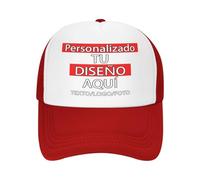 Kustima Gorra Personalizadas CREA tu Propia Gorra con Foto/Logo/Texto Gorras Beisbol personalizzato, Gorras Trucker Viseras Gorra Ajustable para Hombres y Mujeres, Gorras Tipo Dad con Malla