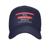 Kustima Gorra Personalizadas CREA tu Propia Gorra con Foto/Logo/Texto Gorras Beisbol personalizzato, Gorras Trucker Viseras Gorra Ajustable para Hombres y Mujeres, Gorras Tipo Dad con Malla