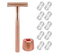 Kustimantu Afeitadora para piel sensible, cortadora para mujer, afeitadora portátil para la piel, afeitadora para mujeres, afeitadora de viaje para hombres, recortadora de larga duración para