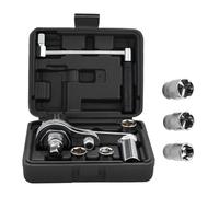 Kustimantu Amplificador de par de torsión - Llave para tuercas de rueda | Desbloqueador de tuercas de rueda con juegos de accesorios y juego de cambio de neumáticos para talleres, camiones y caravanas