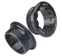 Kustimantu Anillo de cierre de casete de bicicleta, anillo de cierre de cassette para ciclismo, cubierta de inercia de inercia, juego de 2 anillos de seguridad de aleación de aluminio para volante