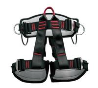 Kustimantu Arnés de Escalada,Cinturón de Seguridad Lumbar | Espesor Ajustable, Equipos, Refuerzos Ampliados, Seguridad para Actividades al Aire Libre e Intervenciones de Emergencia