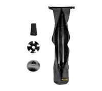 Kustimantu Bolsa de almacenamiento de poste de senderismo, bolsa de transporte de poste de senderismo - Bolsa de bastones de senderismo portátil con cremallera,Herramienta de almacenamiento de diseño