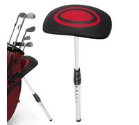 Kustimantu Bolsa de viaje de golf, barra de apoyo telescópica para raquetas, con cubierta y equipo de protección resistente a los golpes, para hombre y mujer