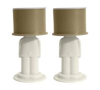 Kustimantu Bonito tope para puerta, tope de puerta para pared, autoadhesivo en forma de magia, tope de puerta creativo suave para casa, tienda, dormitorio