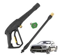 Kustimantu Boquilla de alta presión, cabezal pulverizador de conexión rápida, manguera de jardín de alta presión, boquilla con 140 bares para jardín, terraza, césped, cocina, lavado de coche