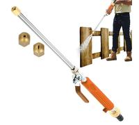 Kustimantu Boquilla de presión para manguera de agua, boquilla de manguera de alta presión para manguera de jardín, lavado de coche, cabezal pulverizador portátil, limpieza rápida para mascotas, disco