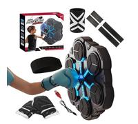 Kustimantu Boxeo con Música - Equipo Deportivo con 3 Modos para Ejercicio Físico - Entrenador De Boxeo Y Música - para Uso En Sala De Juegos Gimnasio Garaje Apartamento Casa Dormitorio Y