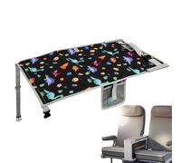 Kustimantu Cama de Avión Infantil, Reposapiés Portátil de Avión para Vuelos, Accesorios Plegables para Muebles de Guardería de Bebés en Vuelos, Viajes y Vacaciones