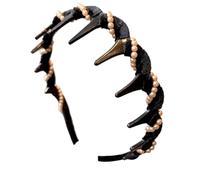 Kustimantu Cintas para el pelo, modernas diademas para el pelo, estilo vintage, con corona dentada, para fitness, deportes, bodas, uso diario, fiestas