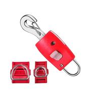 Kustimantu Clip para correa de perro, clip de seguridad para perros | Clip de seguridad para el cuello de perro resistente a fugas | Extensor ligero para el parque de jardín al aire libre al aire