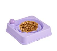 Kustimantu Comida para gatos Slow Feeder Napf,Cuenco de alimentación interactivo antieslingas para perros - Puzle de alimentación para comer sano en gatos - Para suministros para mascotas en casa