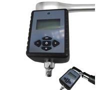 Kustimantu Convertidor de llave dinamométrica electrónica, adaptador de llave dinamométrica digital, herramienta de calibración de precisión ajustable con advertencia de sonido y luz | Instrumento de