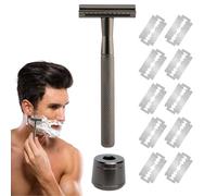 Kustimantu - Cortacésped para mujer, maquinilla de afeitar para mujer, maquinilla de afeitar portátil para la piel, afeitadora de viaje para hombres, cortadora de larga duración para familiares