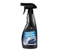 Kustimantu Descongelante en espray para coche, 500 ml, descongelante de efecto rápido, para el parabrisas delantero del coche, para ventanas, espejos y vehículos en nieve y heladas