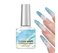 Kustimantu Esmalte De Uñas Acuarela - Pintura Para Arte En Uñas De 10ml,Esmalte Mar - Para Salón, Uso Doméstico, Mujeres, Juventud, Manicura, Espectáculos, Viaje, Boda Y Fiesta
