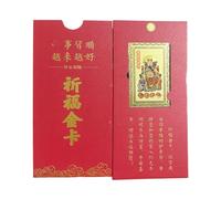 Kustimantu Feng Shui Tai Sui Mapa 2025,Tarjeta Tai Sui Tarjeta Amuleto 2025,Año de Tai Sui Adornos de Oración Tarjeta Tradicional | 2025 Feng Shui Tai Sui Tarjeta de Oro Felicidad Tarjetas Protectoras