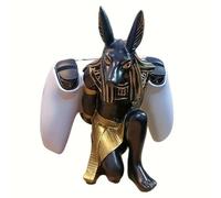 Kustimantu - Figura decorativa de estante para botellas, diseño de perro, decoración creativa para sala de estar, dormitorio, baño, jardín, balcón o mesita de noche, idea de regalo original para casa,