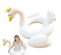 Kustimantu Flotador Piscina, Inflable con Anti-UV - Anillo de natación con Soporte bajo los Brazos para Lagos, ríos, Playas y familias