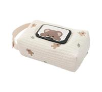 Kustimantu Funda para ropa de viaje, Funda de toallitas para bebé de viaje, Contenedor de toallitas de bebé portátil, Organizador de almacenamiento ligero reutilizable para bolsa de pañales, cuarto de