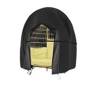 Kustimantu Funda para silla de huevo para exteriores, resistente al agua, resistente al viento, con cordón, accesorios para swing para terraza de jardín, patio de césped