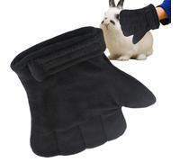 Kustimantu Guantes de animales para un contacto seguro con animales, guantes de seguridad de ardilla con tacto suave - Diseño de manopla seguro y resistente a los arañazos para el cuidado de las