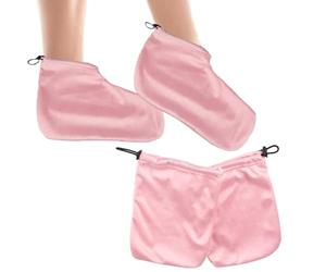 Kustimantu Guantes De Cera Parafina - Guantes Hidratantes Para Manos Dulces,Apertura Elástica Transpirable Suave para Crema Hidratante Calentadora Noche Mujeres