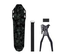 Kustimantu Guardabarros para bicicleta, tabla de defensa de bicicletas, solapas ajustables para bicicleta, liberación rápida, disco duro de de tiro, repuesto para carreteras de montaña
