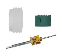 Kustimantu Herramienta De Varilla De Enlace Para Ampliador De Agujeros | Herramienta Metálica de Perforación para Proyectores Empotrados | Accesorio de Desmontaje Rápido para Núcleo en Placas de Yeso