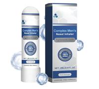 Kustimantu Inhalador Nasal Portátil - Barrita Nasal Ergonómica Para Respiración | Inhalador Nasal Natural para Adultos y Jóvenes con Mejora del Estado de Ánimo