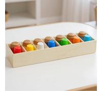 Kustimantu Juego De Colores - Juego De Memoria Infantil | Juguete Educativo Familiar para Fiesta Cumpleaños Reto Memoria Diversión Exterior Interior Niños Niñas Adultos