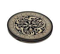 Kustimantu Juego De Runas - Runas de Adivinación - Herramienta de Adivinación de Madera con Caja Magnética para uso en Altar de Meditación, Principiantes, Mujeres, Práctica Espiritual, Rituales y