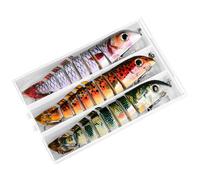 Kustimantu - Juego de señuelos Loach nudosos, equipo exterior seguro e inofensivo para principiantes y jóvenes pescadores ambiciosos