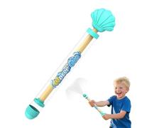 Kustimantu Juguete de salpicaduras de agua | Pistola de agua de concha - Diversión extensible al aire libre verano para adultos y niños con función de enfriamiento