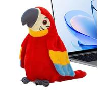 Kustimantu Juguete Pájaro para - Loro Gorjeo con alas batientes y música | Animal Realista para, Juego, Animales domésticos, Fiesta de cumpleaños o Regalo