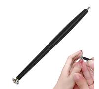 Kustimantu Lápices de uñas 3D de ojo de gato, lápiz magnético duradero con doble cabeza, portátil, para casa, viajes, salón, cumpleaños