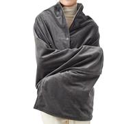 Kustimantu Manta Eléctrica para Sofá | Chal Ponible Recargable USB para Invierno | Chaleco Calentador Poncho Mujeres Hombros Rodillas Pies Hogar Viajes Exteriores