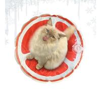 Kustimantu Mat de Refrigeración del Gato, Alfombra de Refrigeración para Gatos | Pade sensorial al agua para Gatito,Modelo de Frutas Viaja Cojín de Enfriamiento de Agua Helada para