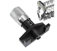 Kustimantu Medidor de Voltaje de Correa, Prueba y Medición de Voltaje para Correa de Distribución, Probador De Sujeción Para Tensor De Componente Motor Automotriz para Mecánicos Hombres Y