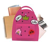 Kustimantu Mochila de gelatina de silicona con colgante, linda mochila de silicona - Mochila de silicona impermeable, bonita mochila de gelatina - Bolsa de viaje ligera, cartera ajustable de dibujos
