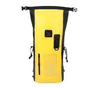 Kustimantu Mochila seca - Mochila impermeable - Gran capacidad 30L Mochila de almacenamiento portátil para natación, kayak, camping, excursiones en barco y, amarillo, ver descripción, Ver descripción