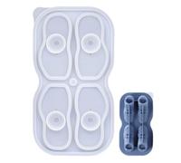 Kustimantu Molde de silicona para cubitos de hielo, pequeño para frigorífico, fácil extracción, almacenamiento en congelador, utensilios de cocina para whisky, refrigeración, bebidas frías