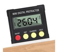 Kustimantu Niveles digitales, buscador de ángulo digital magnético - Valores electrónicos inclinómetro digital con porcentaje de declaración,Herramientas de maquinistas alimentadas por batería