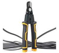 Kustimantu Pelacables Alicates Cortadores | Tijeras Eléctricas con Bloqueo Seguro, Ergonomía y Precisión para Cortar, Pelar y Seccionar Cables