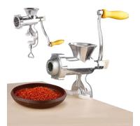 Kustimantu Picadora de carne manual, picadora de carne manual,Picadora de carne, relleno de salchichas, robot de carne - Máquina de moler de carne ergonómica, picadora de cerdo montada en mesa para
