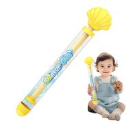 Kustimantu Pistola de agua - Juguete para exteriores con extracción de colores, juguete divertido extensible con diseño colorido para actividades de jardín y verano